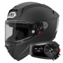 Casque Integrale Shoei X-SPR Pro nero opaco + kit Bluetooth 5S Solo