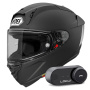 Casque Integrale Shoei X-SPR Pro nero opaco + kit Bluetooth Lokui K30