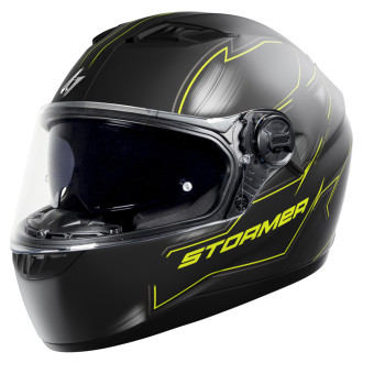 Integrale Stormer Pusher Blaze Yellow Metal Matt