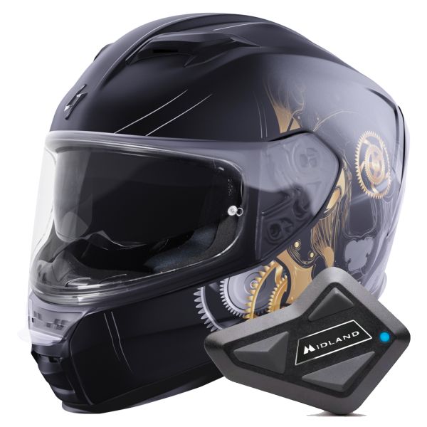 Integrale Stormer ZS 1001 Arts Matt + Kit Bluetooth BT Mini