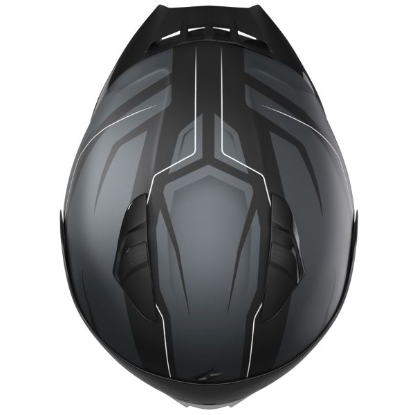 Stormer ZS-601 Star Black Grey White Matt