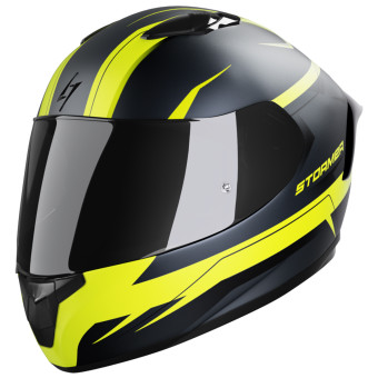 Integrale Stormer ZS-601 Star Neon Yellow Black Grey Matt