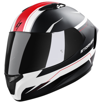 Integrale Stormer ZS-601 Star White Grey Red Matt