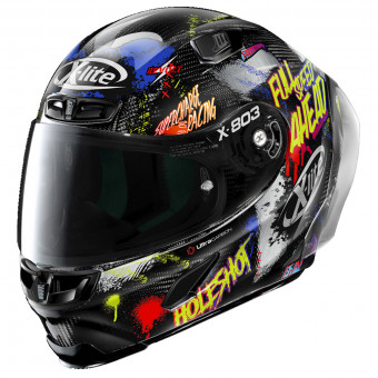 Casque Integrale X-lite X-803 RS Carbon Holeshot Blue 34 Casque Integrale X-lite X-803 RS Carbon Holeshot Blue 34