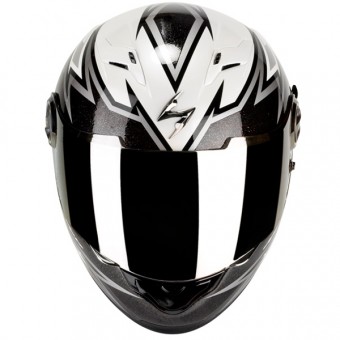 Scorpion EXO 500 Air Da Costa Bianco Nero Argent