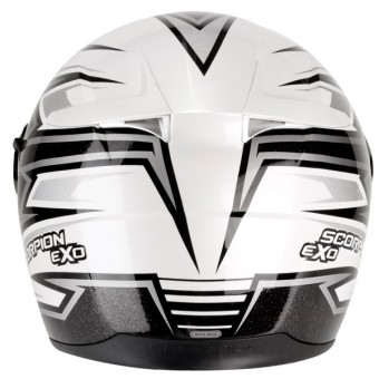 Scorpion EXO 500 Air Da Costa Bianco Nero Argent