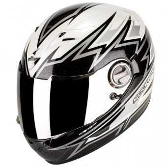 Integrale Scorpion EXO 500 Air Da Costa Bianco Nero Argent