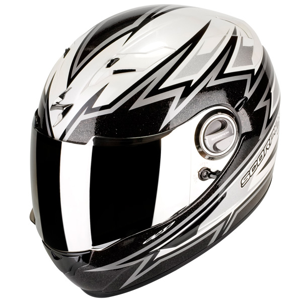 Integrale Scorpion EXO 500 Air Da Costa Bianco Nero Argent