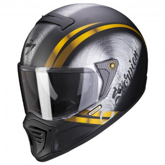 Scorpion EXO-HX1 OHNO Matt Black Gold + Kit bluetooth 5S