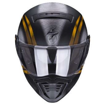 Scorpion EXO-HX1 OHNO Matt Black Gold + Kit bluetooth 5S