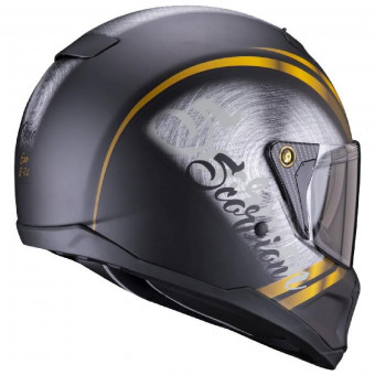 Scorpion EXO-HX1 OHNO Matt Black Gold + Kit bluetooth 5S