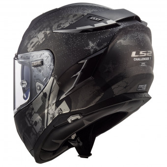LS2 Challenger Flex Matt Black FF327