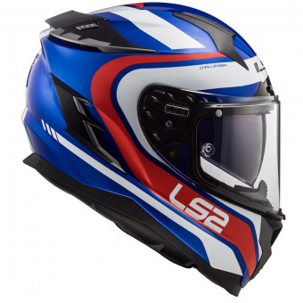 LS2 Challenger Fusion Blue Red FF327
