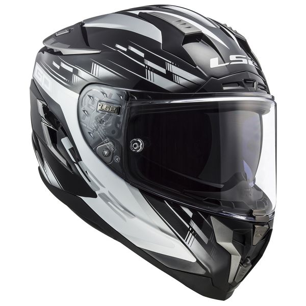 Integrale LS2 Challenger GP Black White FF327