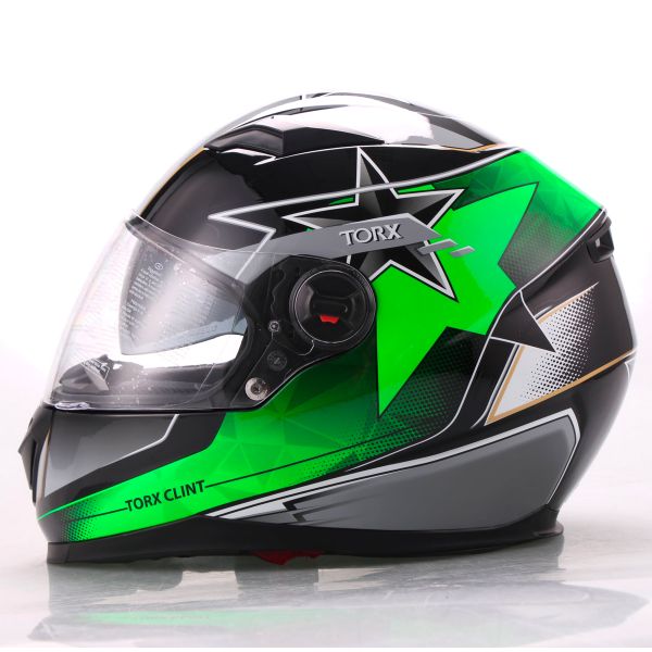 Torx Clint Pilot Black Orange Fluo + Clint Pilot Black Green Fluo