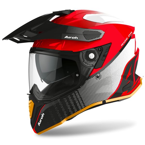 Integrale Airoh Commander Progress Special Red Gloss Edition