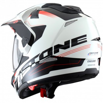 Astone Cross Tourer Adventure White Black