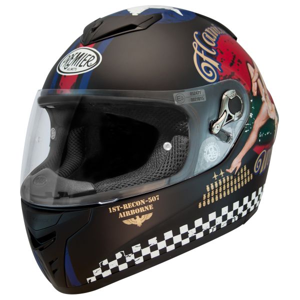 Integrale Premier Dragon Evo Pinup 9BM Black Matt