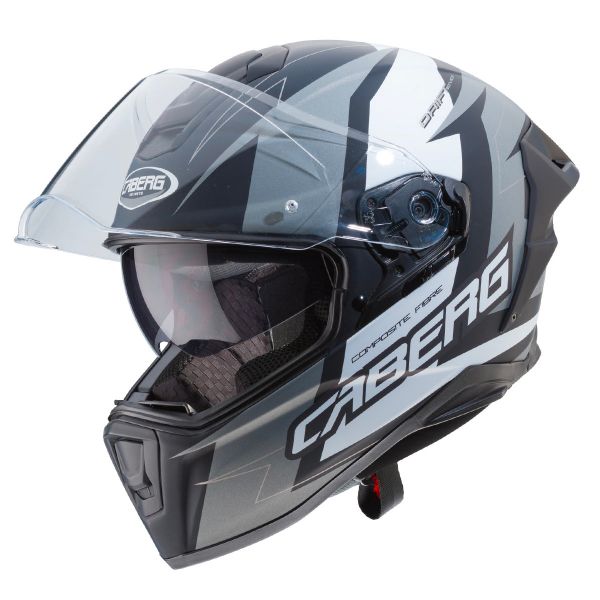 Caberg Drift Evo Speedster Antracite Nero Opaco Bianco