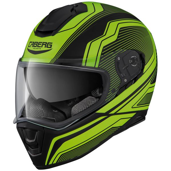 Integrale Caberg Drift Flux Matt Black Yellow Fluo
