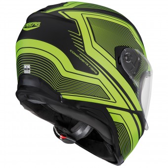 Caberg Drift Flux Matt Black Yellow Fluo
