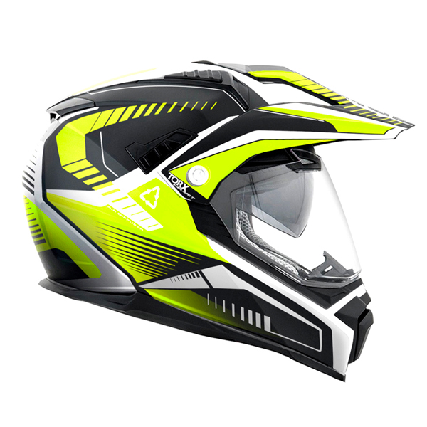 Casco Moto Torx Dundee V Giallo in Stock | iCasque.it
