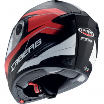 Caberg Ego Quartz Matt Black Red
