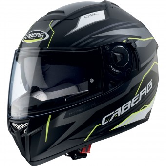 Integrale Caberg Ego Quartz Matt Black Yellow Fluo