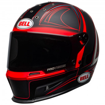 Casque Integrale Bell Eliminator Hartluck Black Red Casque Integrale Bell Eliminator Hartluck Black Red