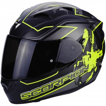 Casque Integrale Scorpion EXO 1200 Air Alto Black Matt Neon Yellow Casque Integrale Scorpion EXO 1200 Air Alto Black Matt Neon Yellow