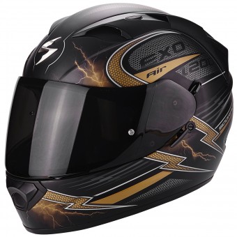 Integrale Scorpion EXO 1200 Air Fulgur Matt Black Gold
