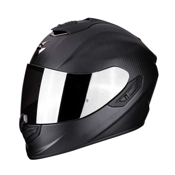 Casco Moto Scorpion Exo 1400 Air Carbon Nero Opaco Al Miglior Prezzo |  iCasque.it