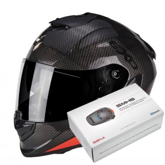 Integrale Scorpion Exo 1400 Air Carbon Pure Neon Red