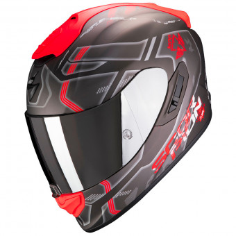 Integrale Scorpion Exo 1400 Air Spatium Matt Silver Red