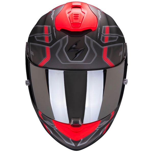 Scorpion Exo 1400 Air Spatium Matt Silver Red