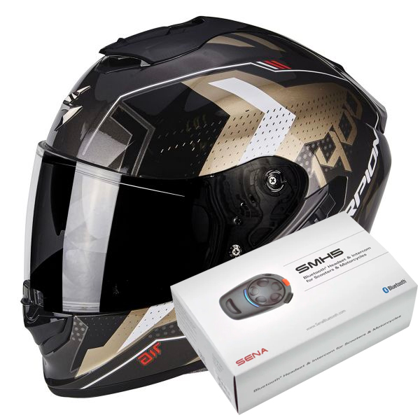 Integrale Scorpion Exo 1400 Air Trika Gold Black