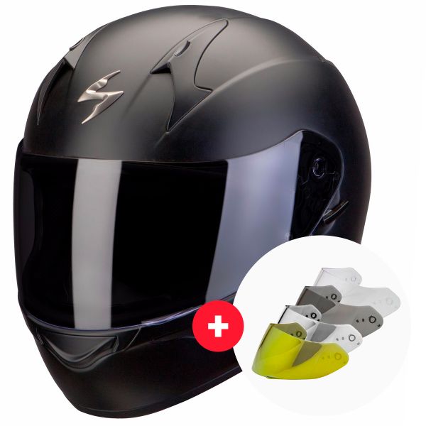 Integrale Scorpion Exo 390 Black + Visiera