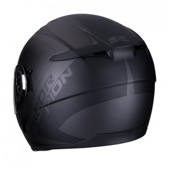 Scorpion Exo 490 Pace Nero Opaco Argento