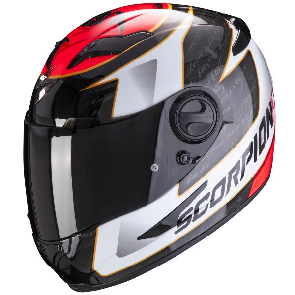 Casco Moto Scorpion Exo 490 Tour White Red Al Miglior Prezzo | iCasque.it