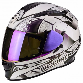 Casque Integrale Scorpion Exo 510 Air Arabesc Chameleon White Casque Integrale Scorpion Exo 510 Air Arabesc Chameleon White