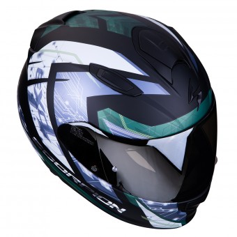 Scorpion Exo 510 Air Clarus Nero Opaco Argento