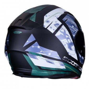 Scorpion Exo 510 Air Clarus Nero Opaco Argento