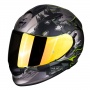 Casque Integrale Scorpion Exo 510 Air Likid Titanio Giallo Fluo