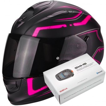 Scorpion Exo 510 Air Radium Matt Black Pink