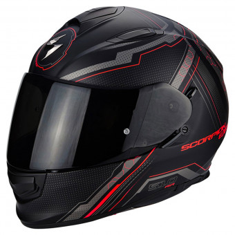 Casque Integrale Scorpion Exo 510 Air Sync Matte Black Neon Red Casque Integrale Scorpion Exo 510 Air Sync Matte Black Neon Red
