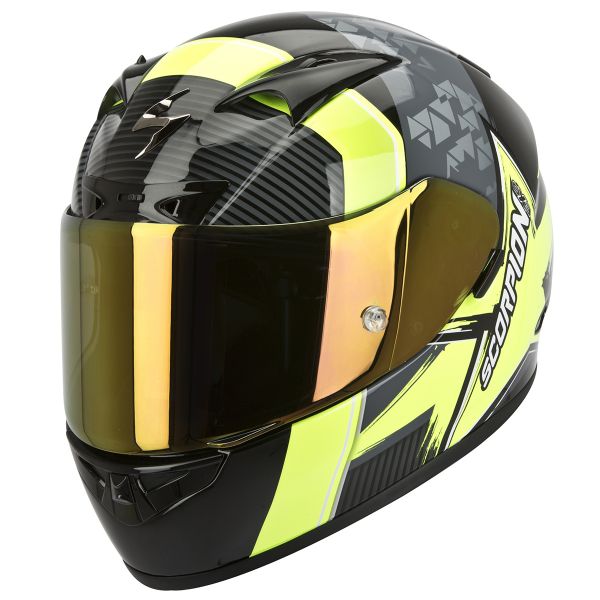 Integrale Scorpion EXO 710 Air Crystal Giallo Fluo