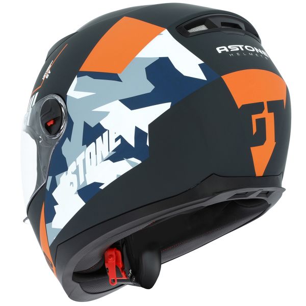 Astone GT2 Matt Army Black Orange