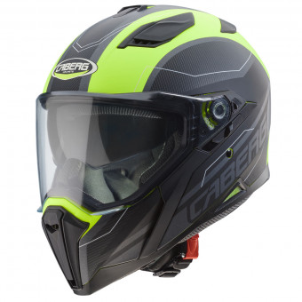 Integrale Caberg Jackal Supra Noir Anthracite Jaune Fluo