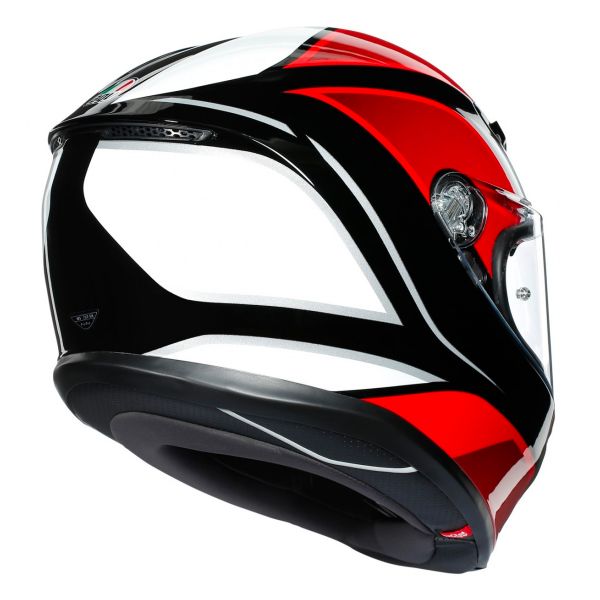 AGV K-6 Hyphen Black Red White