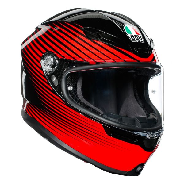 Integrale AGV K-6 Rush Black Red